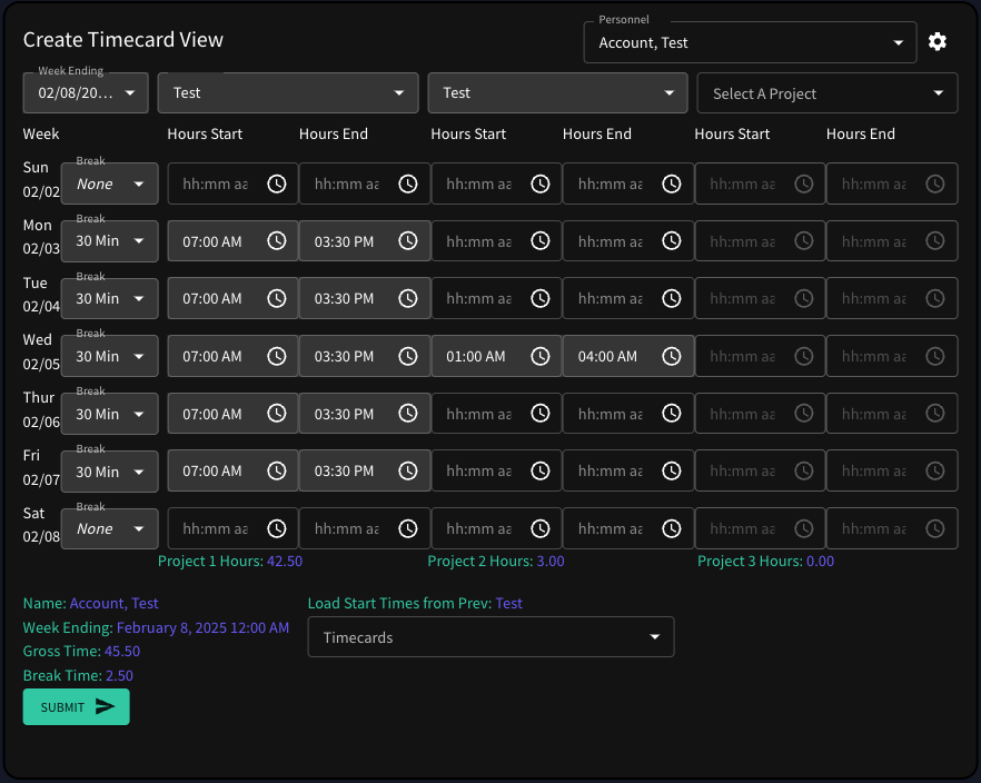 Payroll app